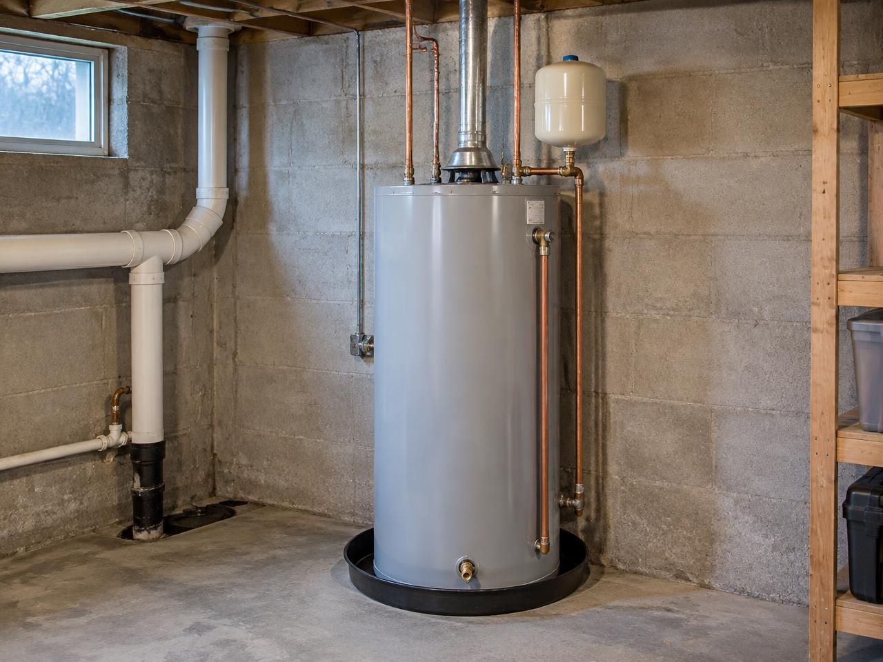 Residential water heater replacement equipment