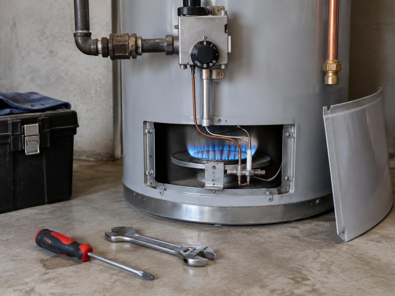 Diagnostic testing of water heater components