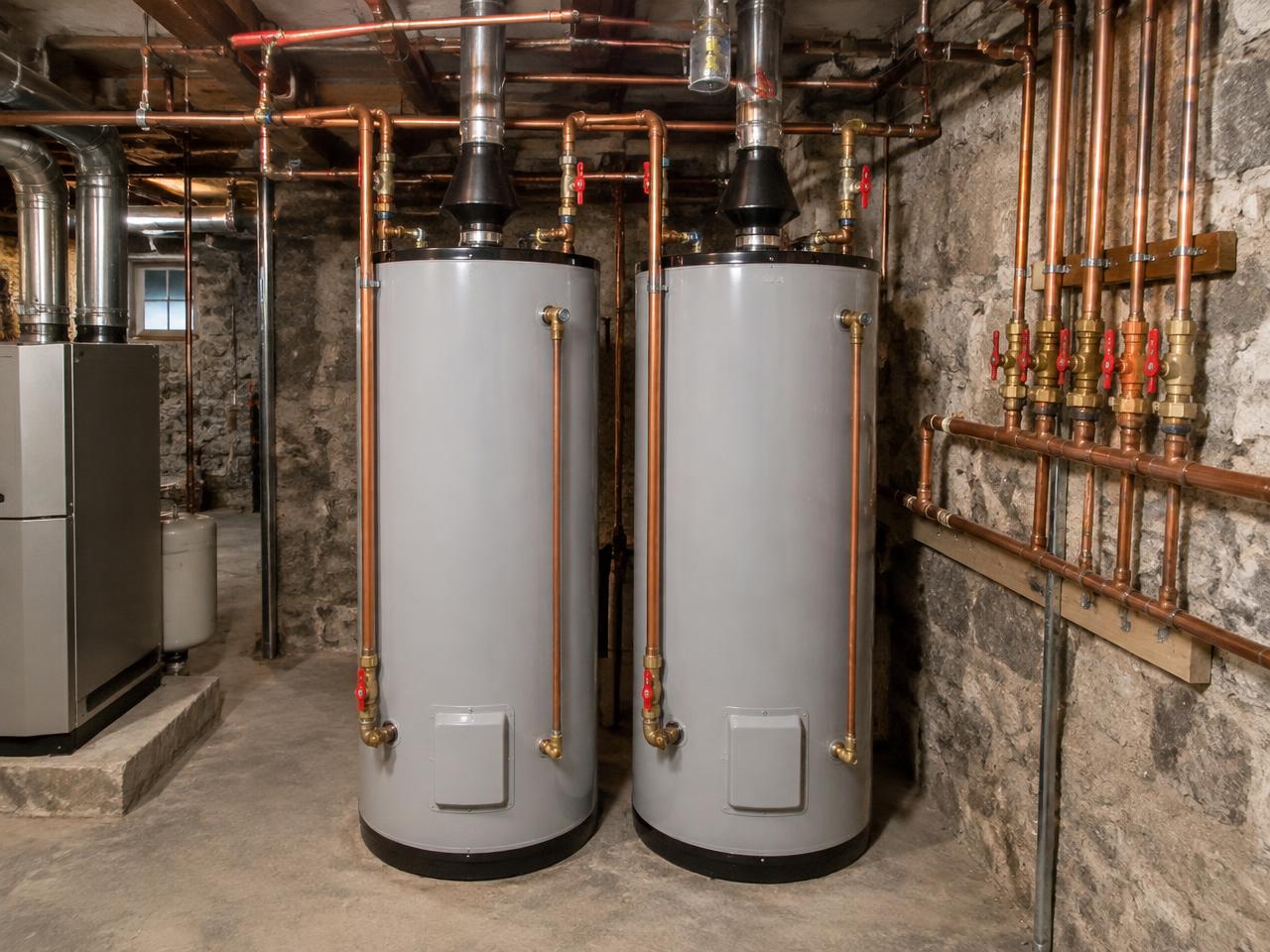 Water heater and equipment for leak assessment